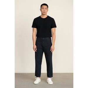 Jackman Tanabe Meriyasu Black Japanese Pants Trousers   Mens Size Medium